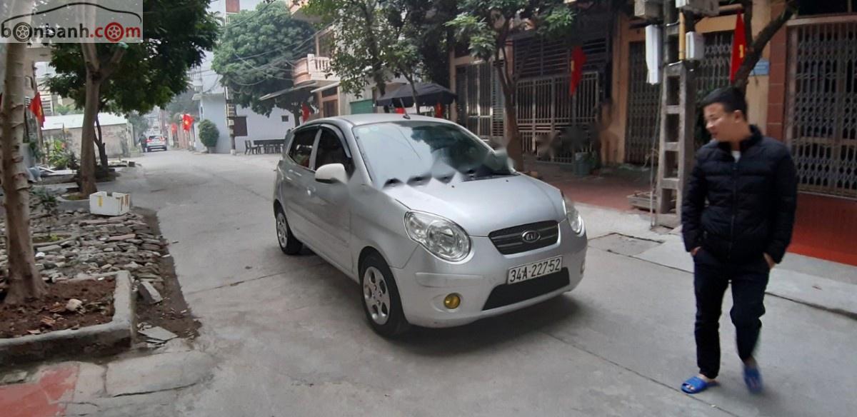 Kia Morning SX 2012 - Cần bán xe Kia Morning SX 2012, màu bạc chính chủ