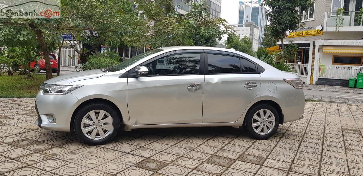 Toyota Vios 1.5G 2014 - Bán Toyota Vios 1.5G đời 2014, màu bạc