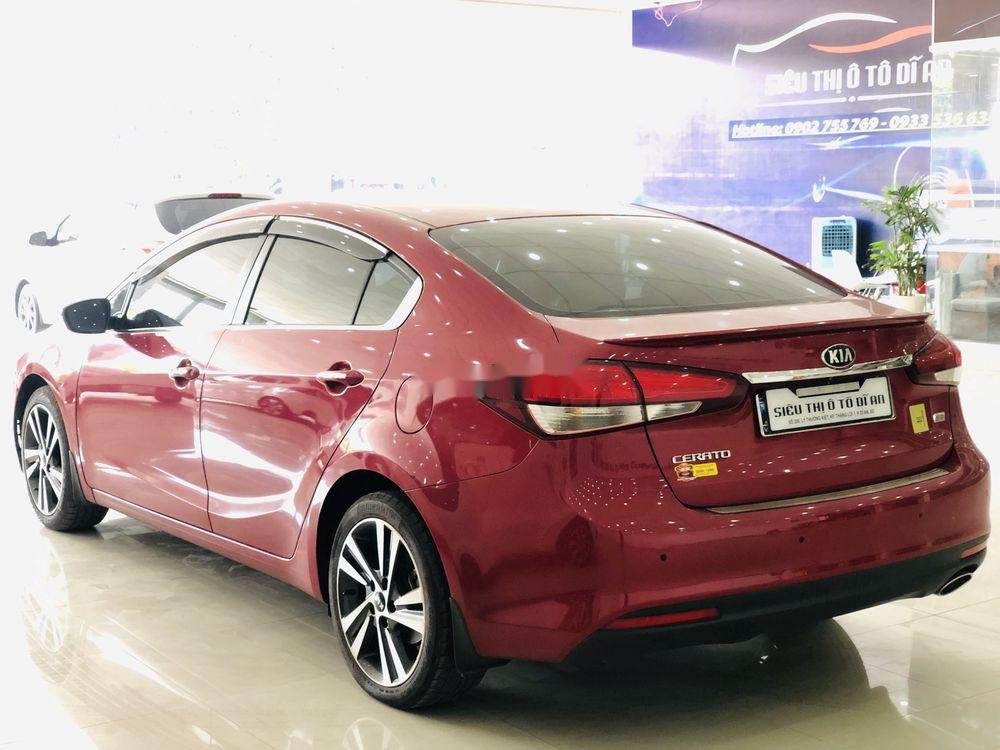 Kia Cerato   1.6 AT 2017 - Bán Kia Cerato 1.6 AT sản xuất năm 2017, màu đỏ 