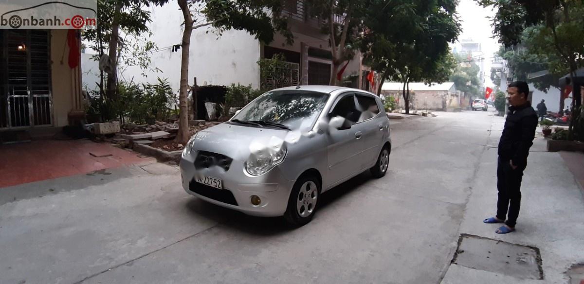 Kia Morning SX 2012 - Cần bán xe Kia Morning SX 2012, màu bạc chính chủ