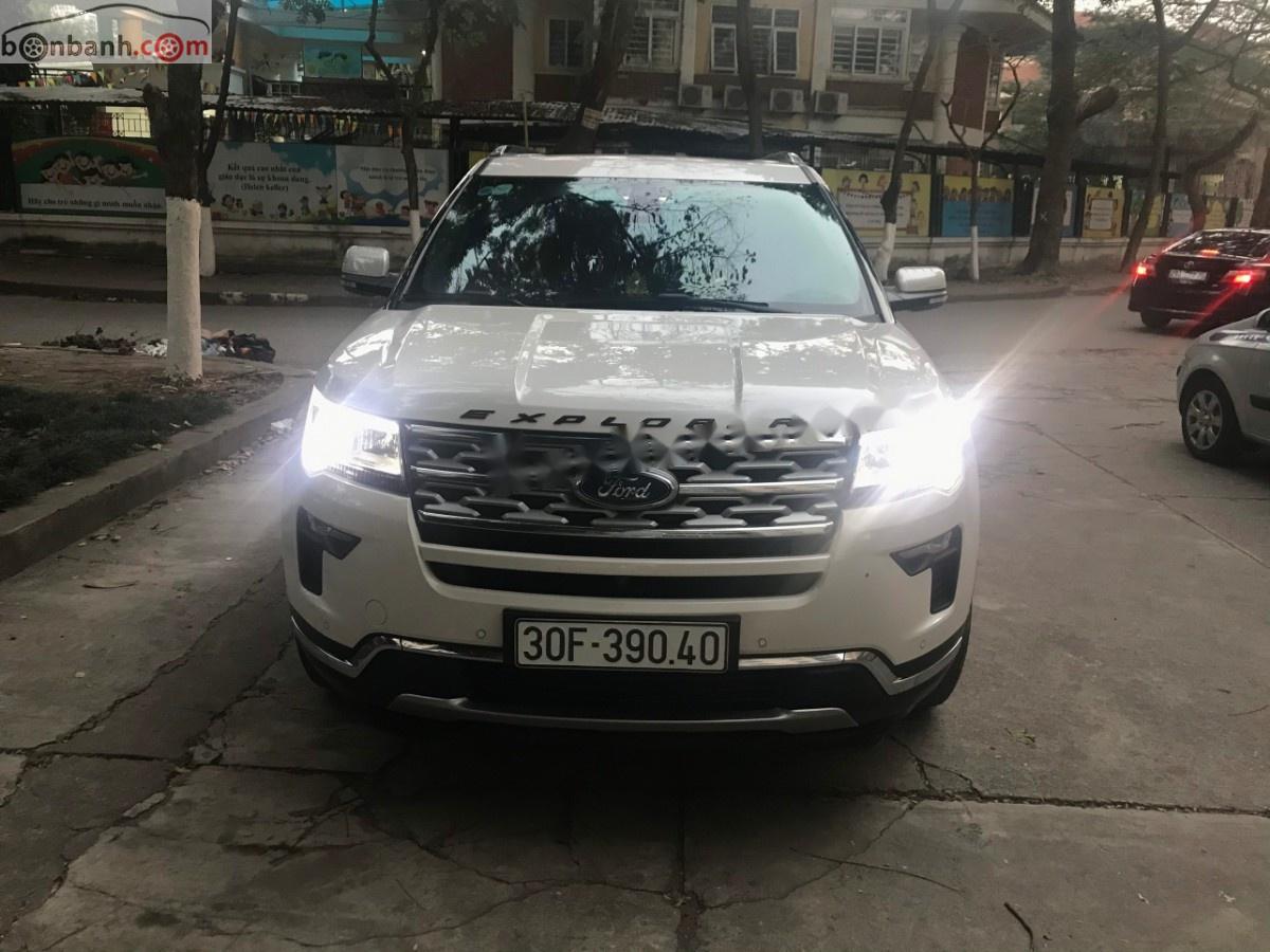 Ford Explorer 2018 - Bán Ford Explorer năm 2018, màu trắng, xe nhập