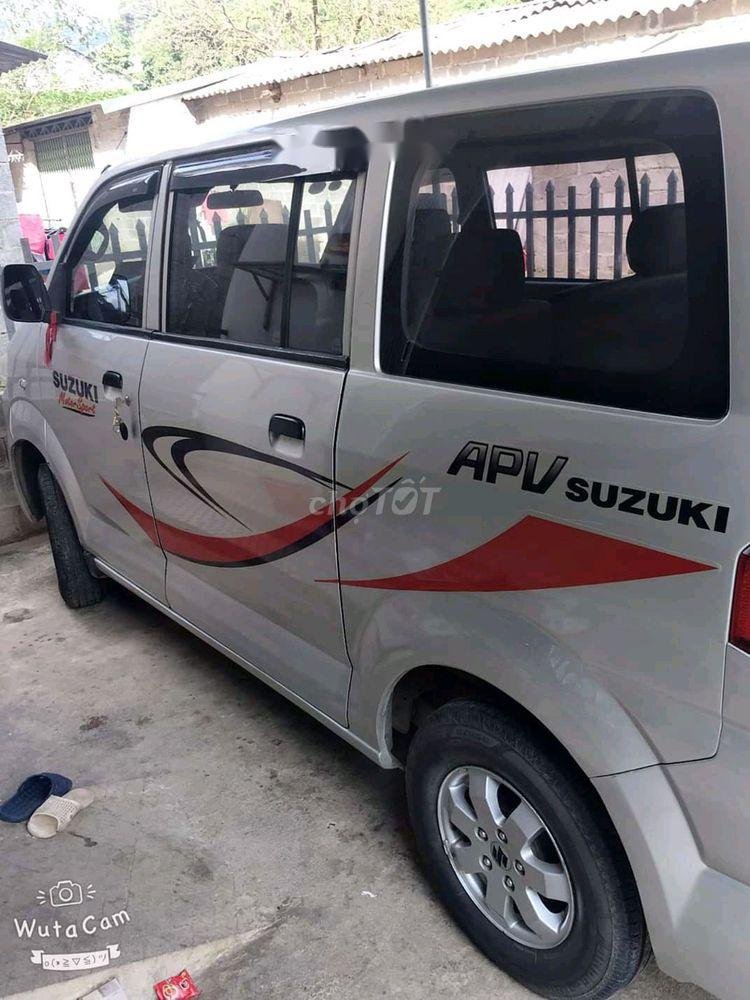 Suzuki APV   2009 - Cần bán xe cũ Suzuki APV đời 2009, màu bạc