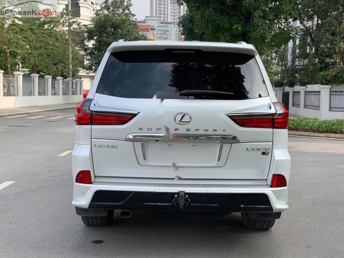 Lexus LX 570 Super Sport 2019 - Bán Lexus LX 570 Super Sport 2019, màu trắng, xe nhập