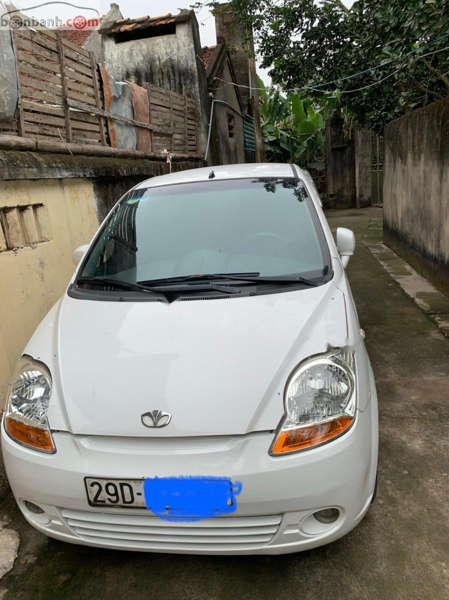 Daewoo Matiz 2009 - Cần bán Daewoo Matiz sản xuất 2009, màu trắng, nhập khẩu số tự động