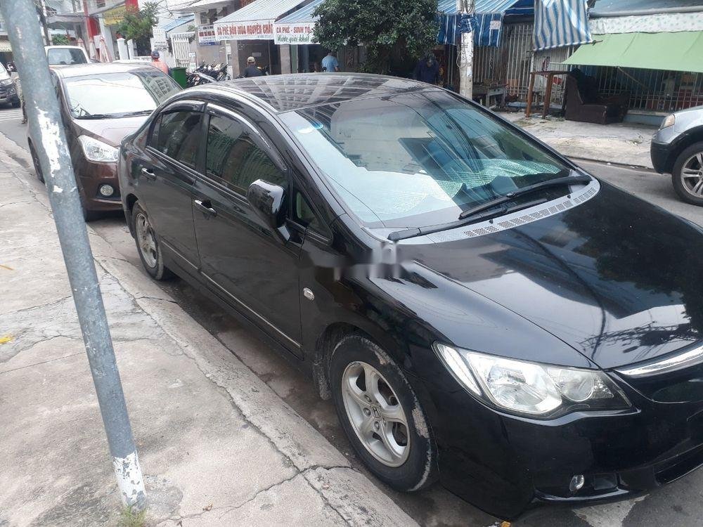 Honda Civic 2007 - Cần bán xe Honda Civic 1.8 MT năm sản xuất 2007, màu đen, nhập khẩu nguyên chiếc