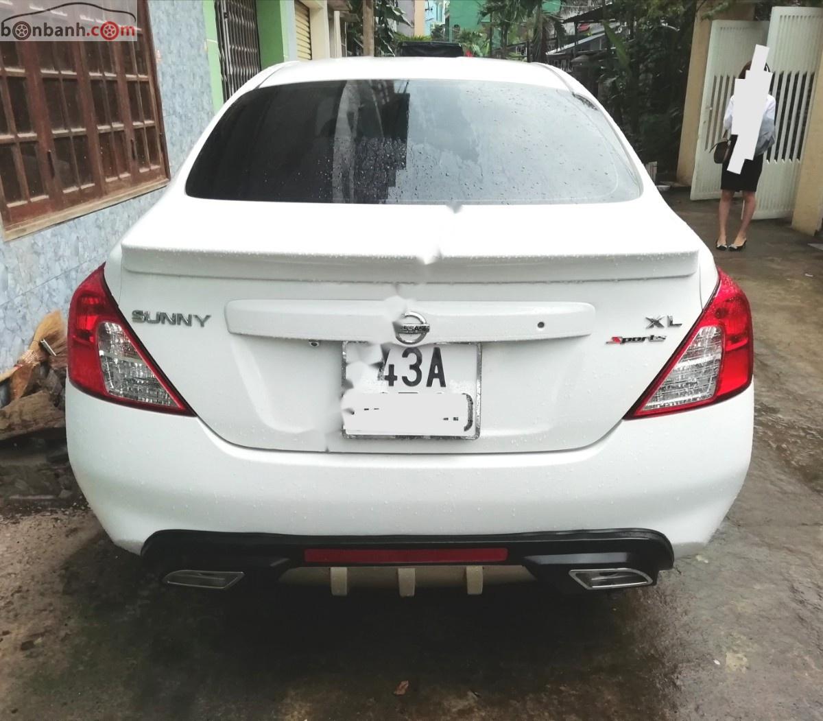 Nissan Sunny 2013 - Cần bán gấp Nissan Sunny sản xuất 2013, màu trắng còn mới