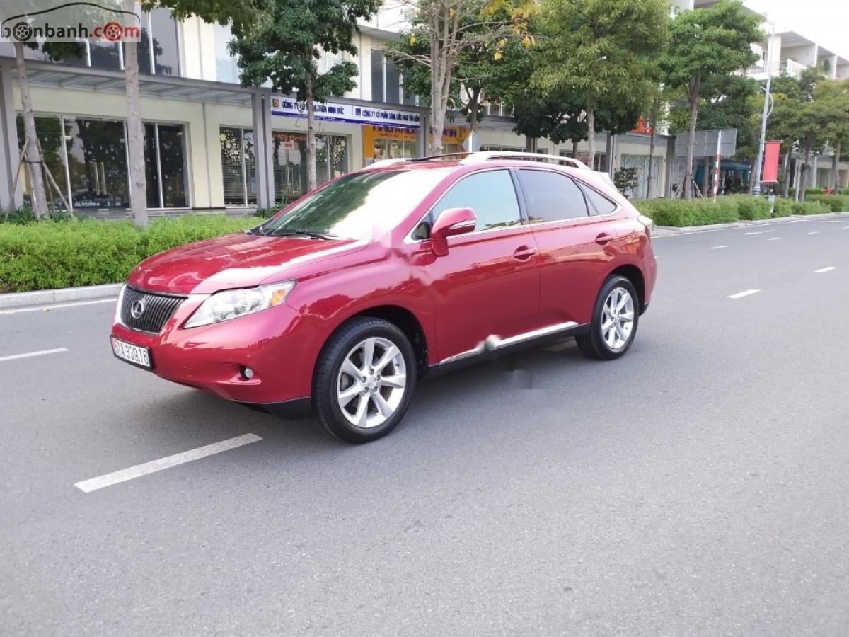 Lexus RX 350 AWD 2010 - Cần bán xe Lexus RX 350 AWD sản xuất 2010, màu đỏ, nhập khẩu còn mới