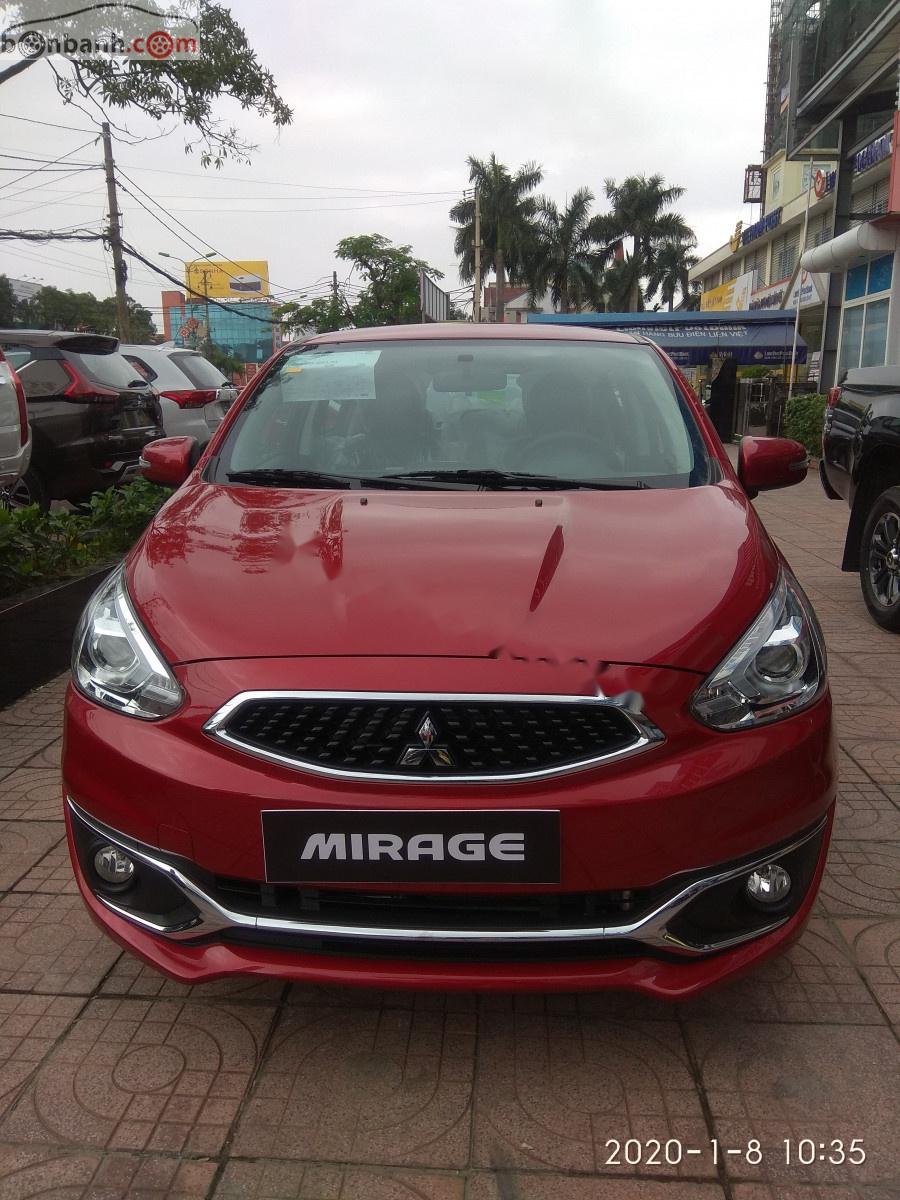 Mitsubishi Mirage 1.2 CVT 2019 - Cần bán xe Mitsubishi Mirage 1.2 CVT 2019, màu đỏ, nhập khẩu 