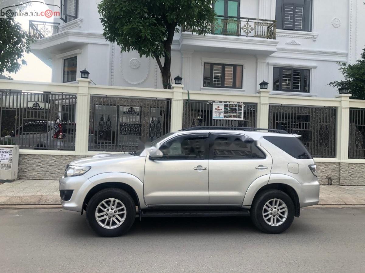 Toyota Fortuner 2.5G 2015 - Cần bán Toyota Fortuner 2.5G sản xuất 2015, màu bạc số sàn, giá 755tr