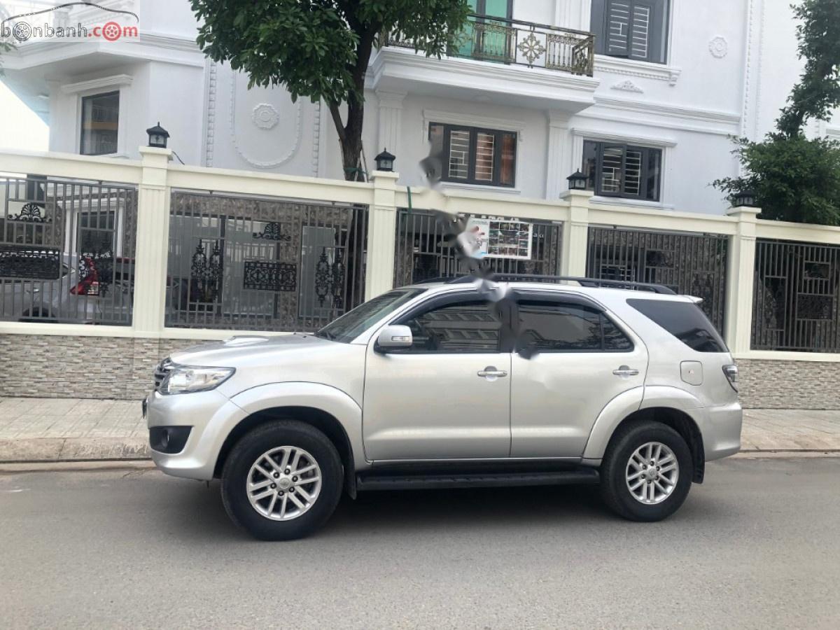 Toyota Fortuner 2.5G 2015 - Cần bán Toyota Fortuner 2.5G sản xuất 2015, màu bạc số sàn, giá 755tr