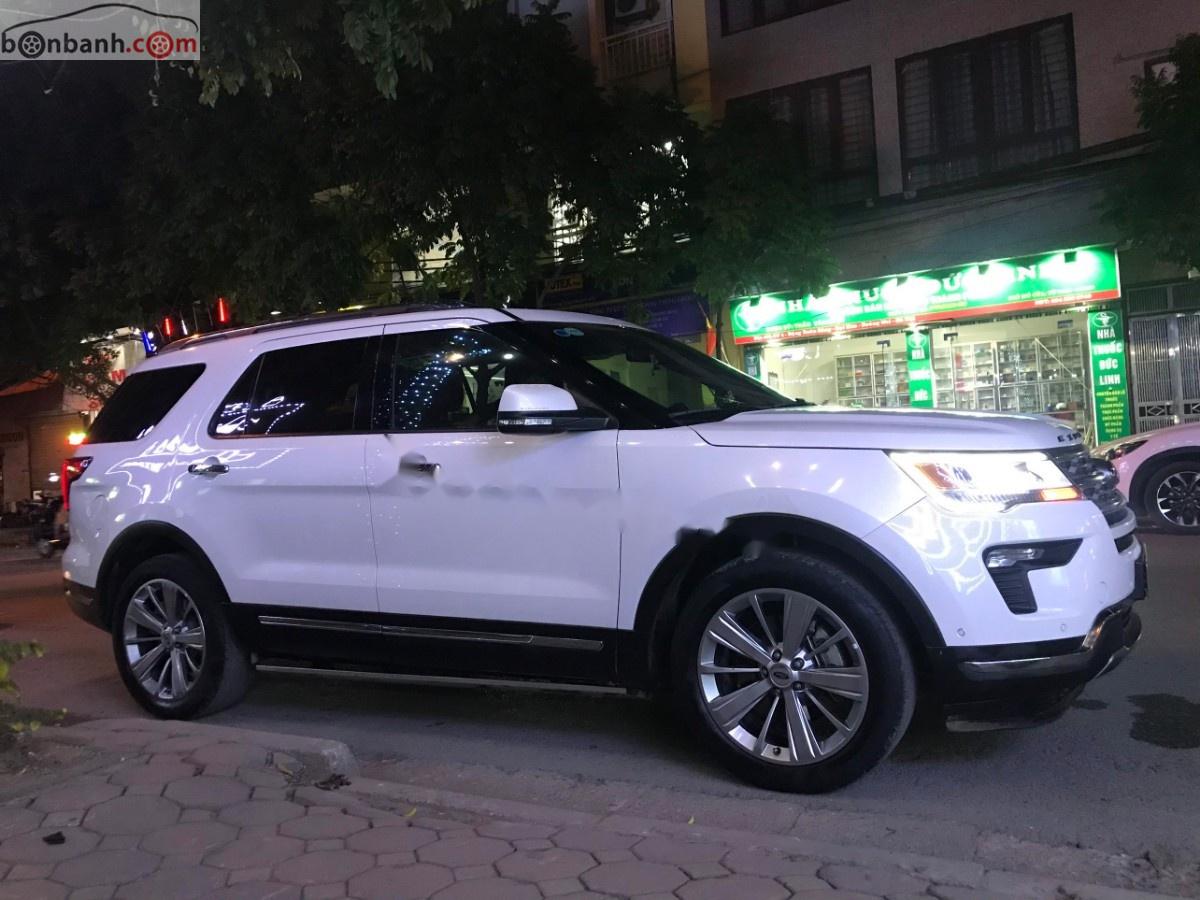 Ford Explorer 2018 - Bán Ford Explorer năm 2018, màu trắng, xe nhập