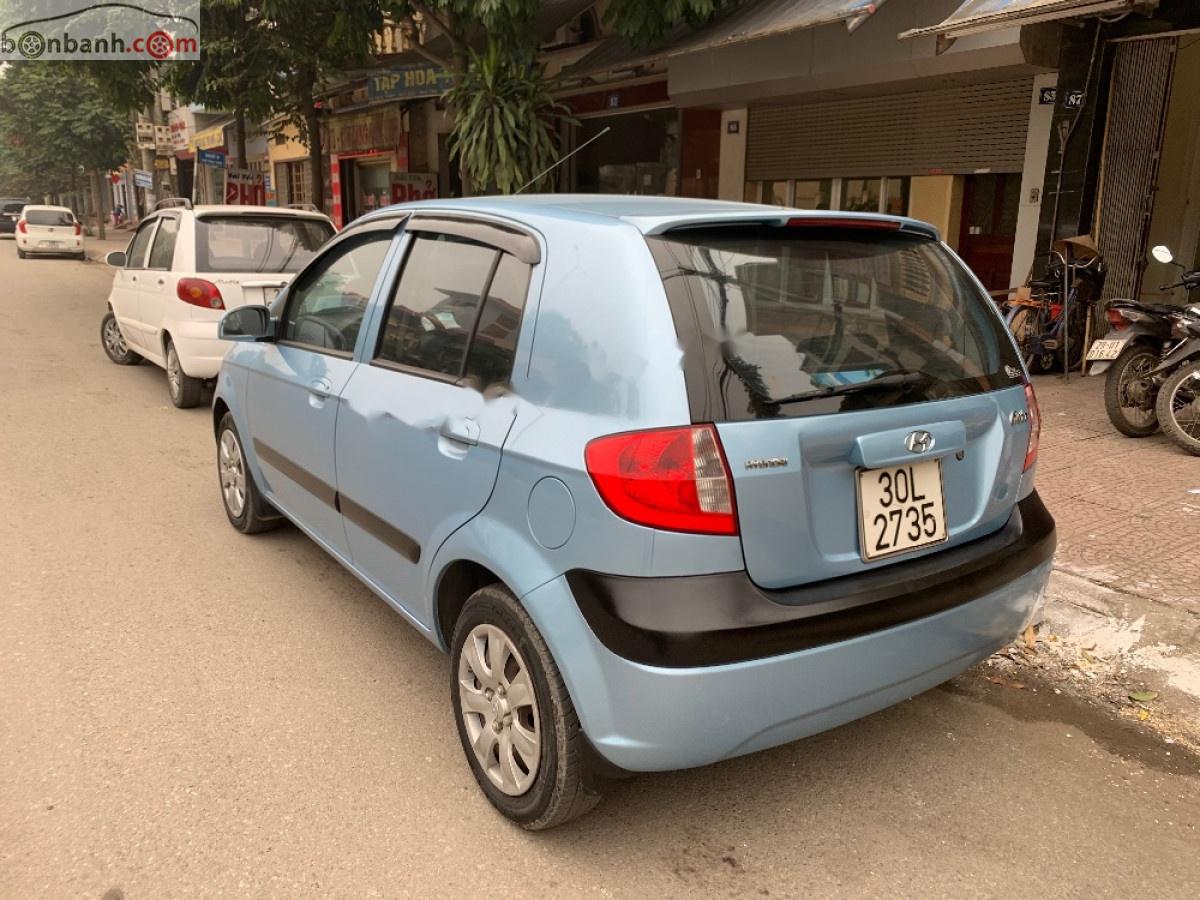 Hyundai Getz 2008 - Cần bán Hyundai Getz đời 2008, màu xanh lam, nhập khẩu nguyên chiếc chính chủ, giá tốt