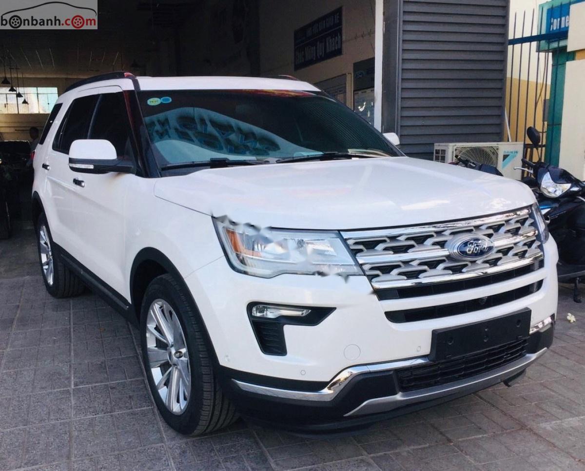 Ford Explorer Limited 2.3L EcoBoost 2019 - Cần bán xe Ford Explorer Limited 2.3L EcoBoost đời 2019, màu trắng, nhập khẩu nguyên chiếc