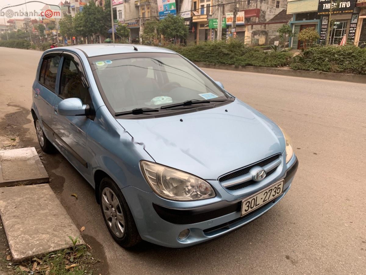 Hyundai Getz 2008 - Cần bán Hyundai Getz đời 2008, màu xanh lam, nhập khẩu nguyên chiếc chính chủ, giá tốt