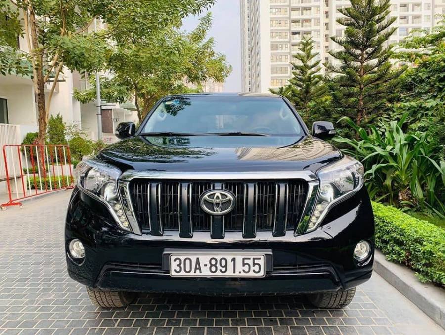 Toyota Prado 2015 - Bán ô tô Toyota Prado năm 2015, màu đen, nhập khẩu