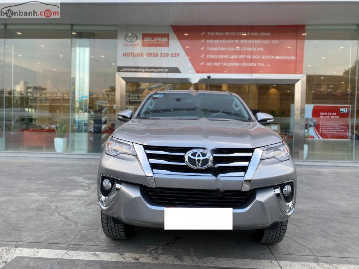 Toyota Fortuner 2.7V 4x2 AT 2017 - Bán Toyota Fortuner 2.7V 4x2 AT đời 2017, màu bạc, nhập khẩu nguyên chiếc số tự động, 970 triệu