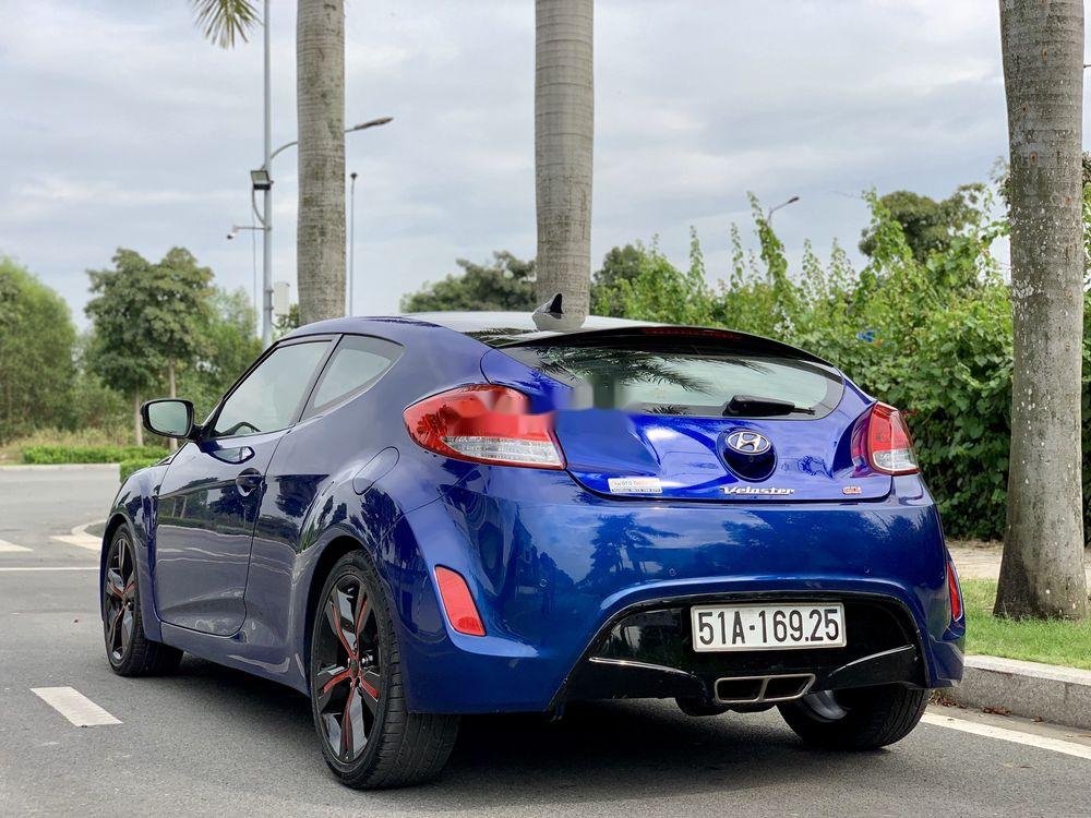 Hyundai Veloster 2011 - Bán Hyundai Veloster đời 2011, màu xanh lam, xe nhập, giá 449tr