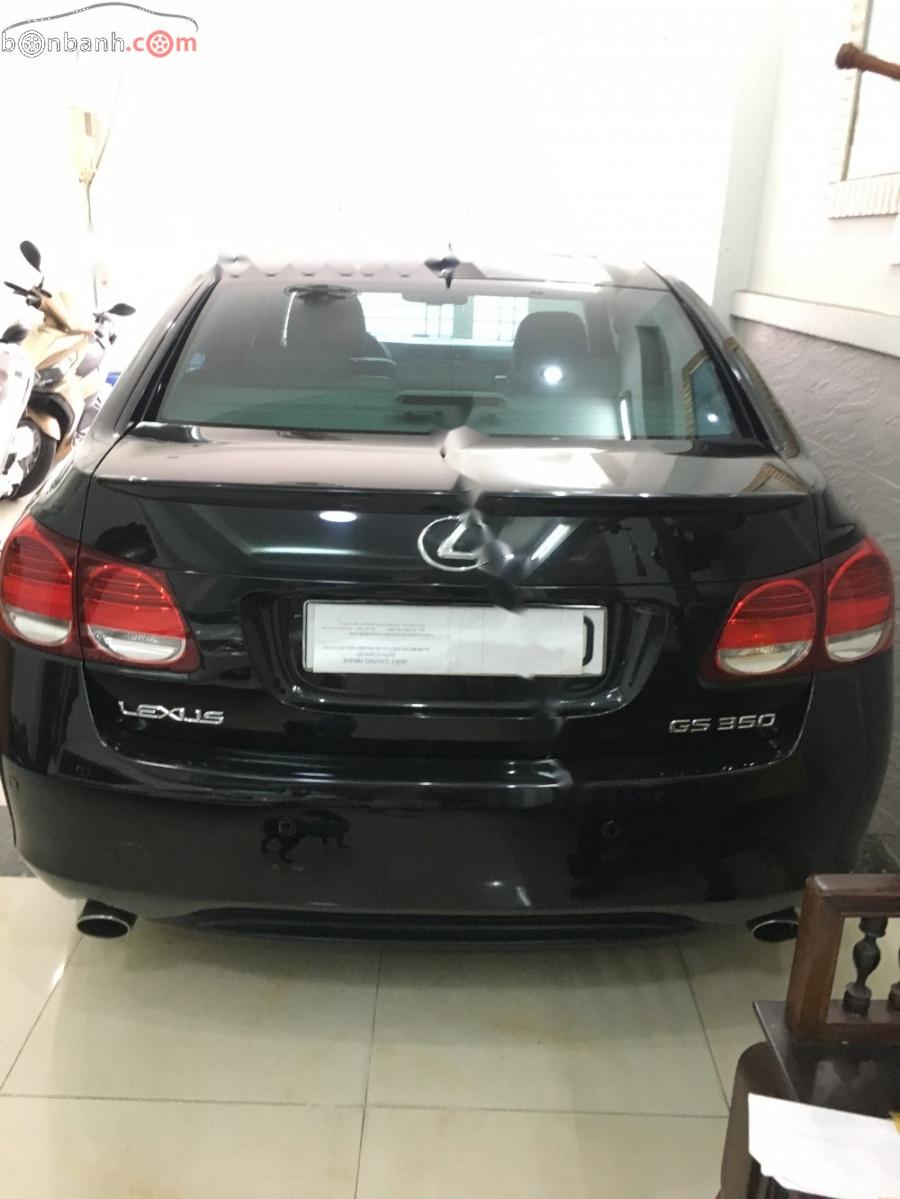 Lexus GS   2007 - Cần bán lại xe Lexus GS 350 đời 2007, màu đen, xe nhập