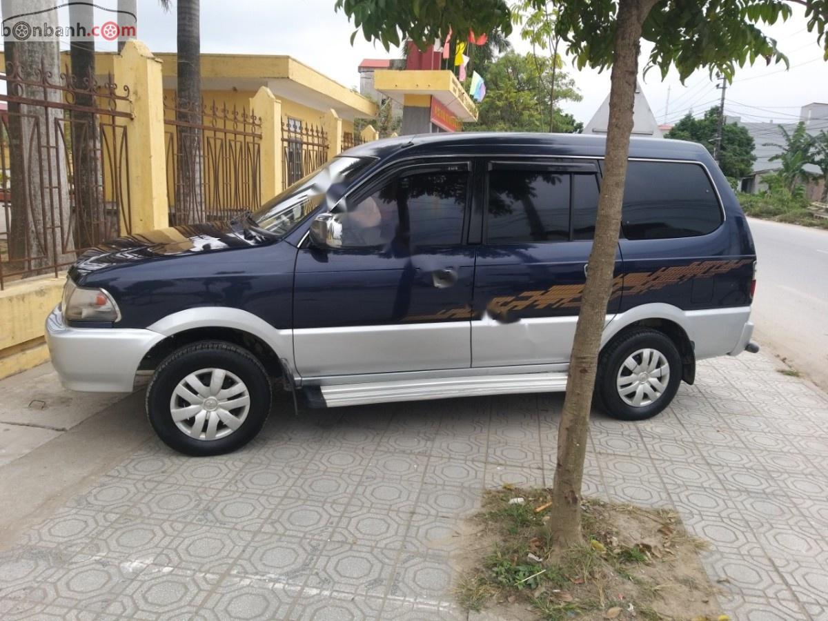 Toyota Zace   2001 - Cần bán Toyota Zace sản xuất 2001, màu xanh lam, nhập khẩu 