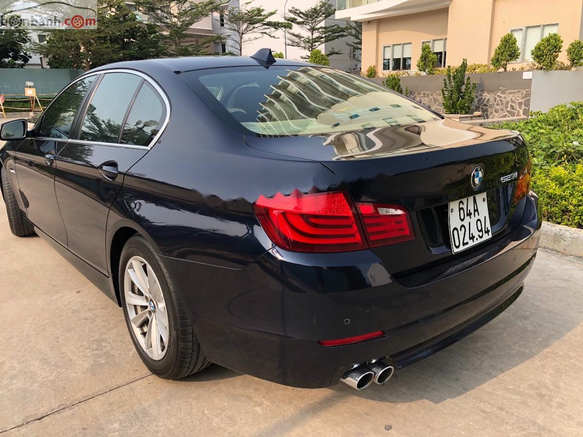 BMW 5 Series 2011 - Cần bán lại BMW 523i 2011, màu xanh lam, xe nhập