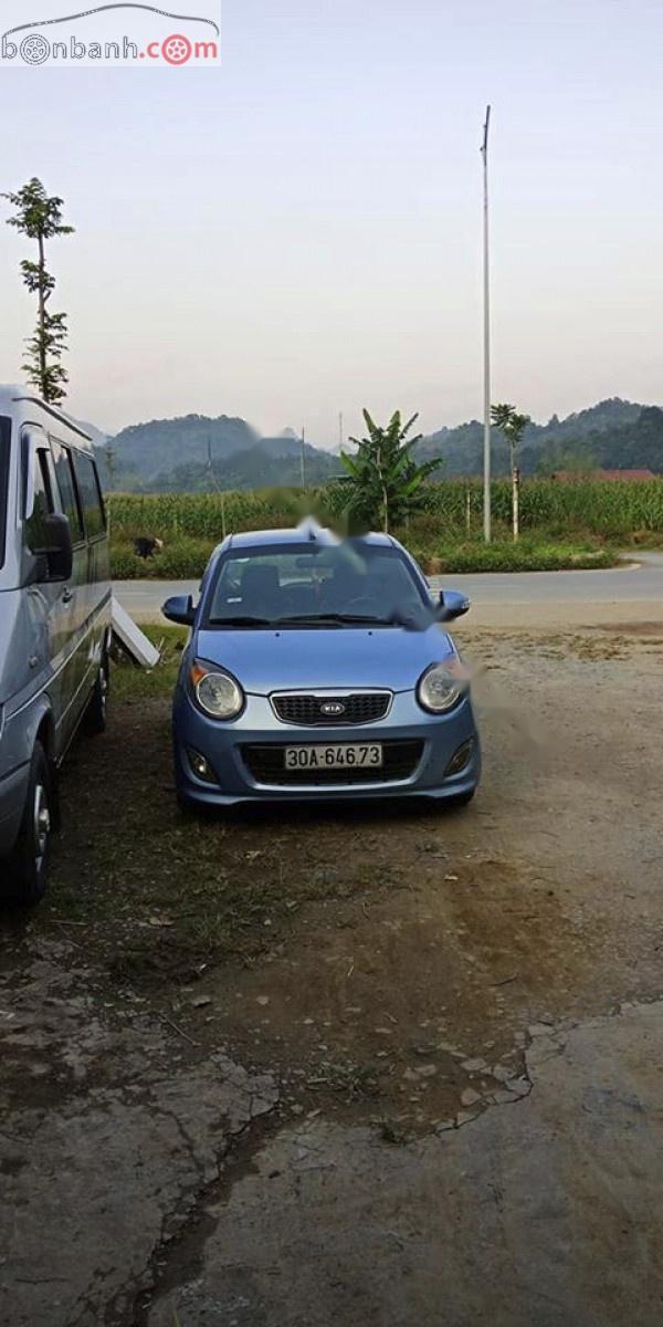 Kia Morning   2009 - Cần bán xe cũ Kia Morning EX 1.1 MT đời 2009, màu xanh lam