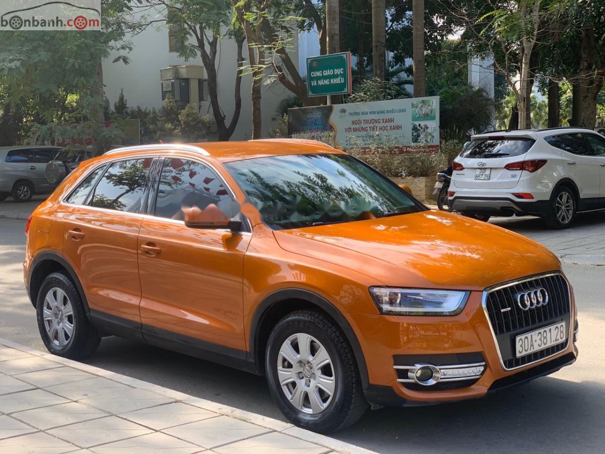 Audi Q3 2013 - Bán Audi Q3 2013, màu vàng, xe nhập chính chủ, 880 triệu