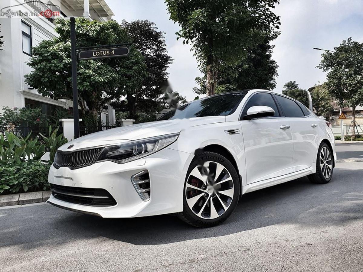 Kia Optima   2016 - Bán Kia Optima 2.4 GT line đời 2016, màu trắng, nhập khẩu  