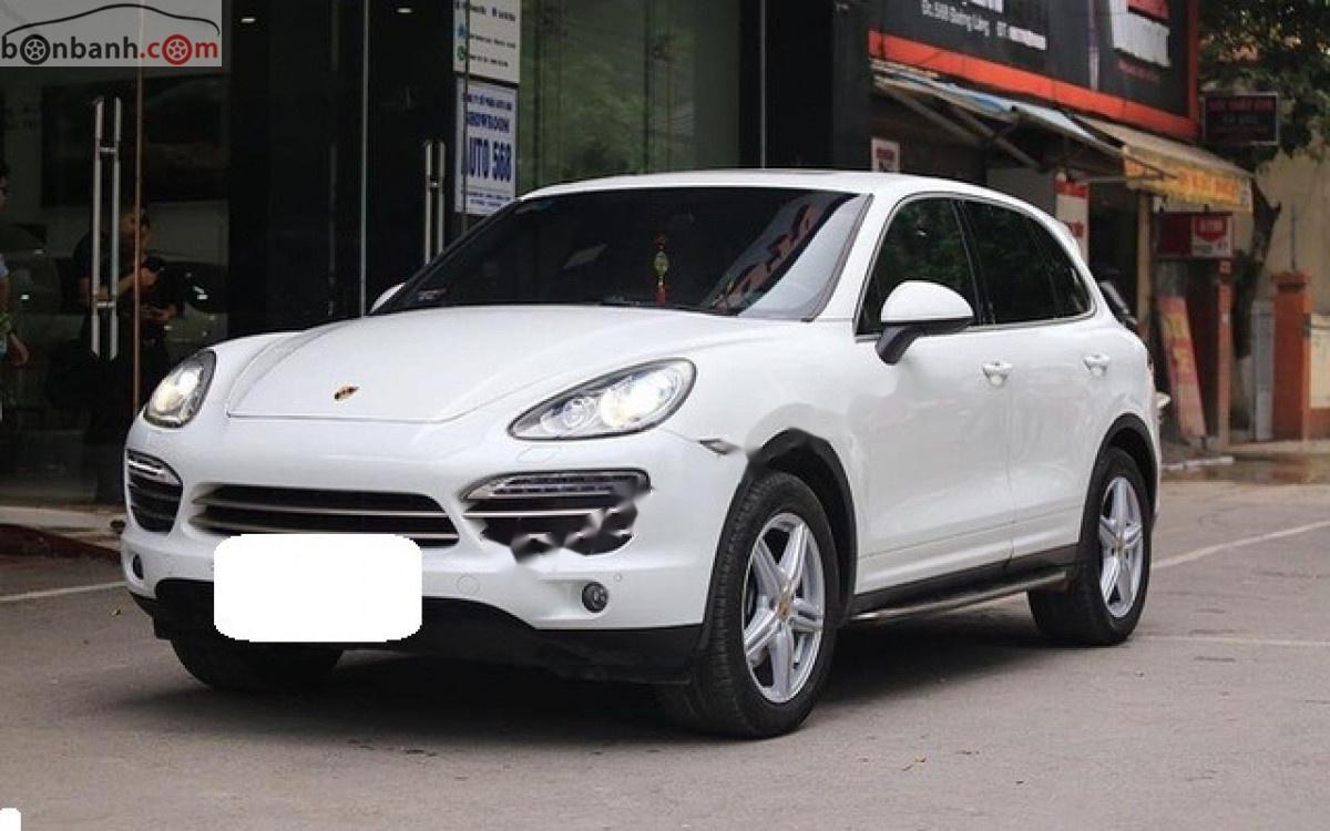 Porsche Cayenne 3.6 V6 2015 - Bán xe Porsche Cayenne 3.6 V6 đời 2015, màu trắng, nhập khẩu xe gia đình