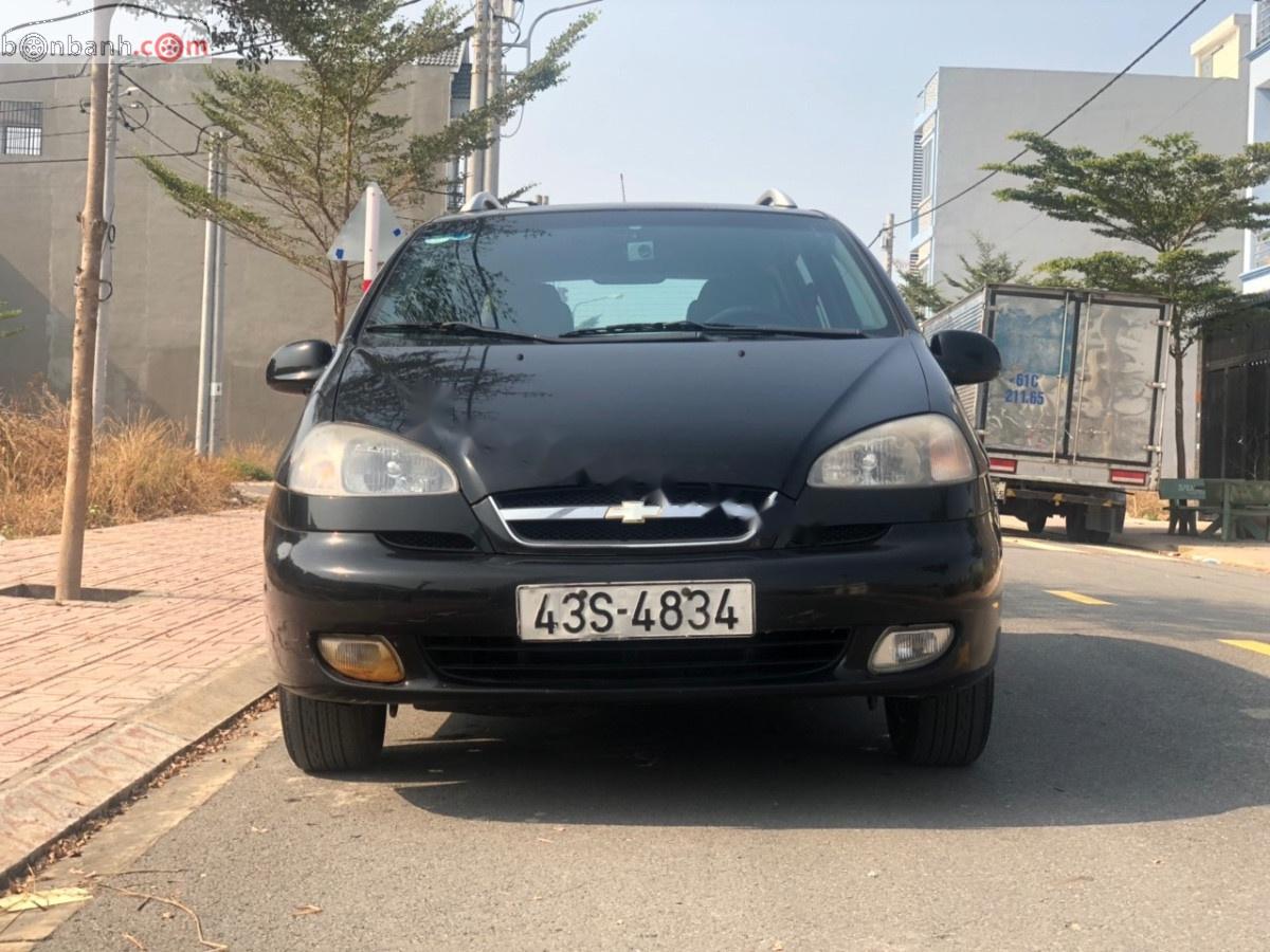 Chevrolet Vivant 2008 - Xe Chevrolet Vivant năm 2008, màu đen, giá chỉ 200 triệu