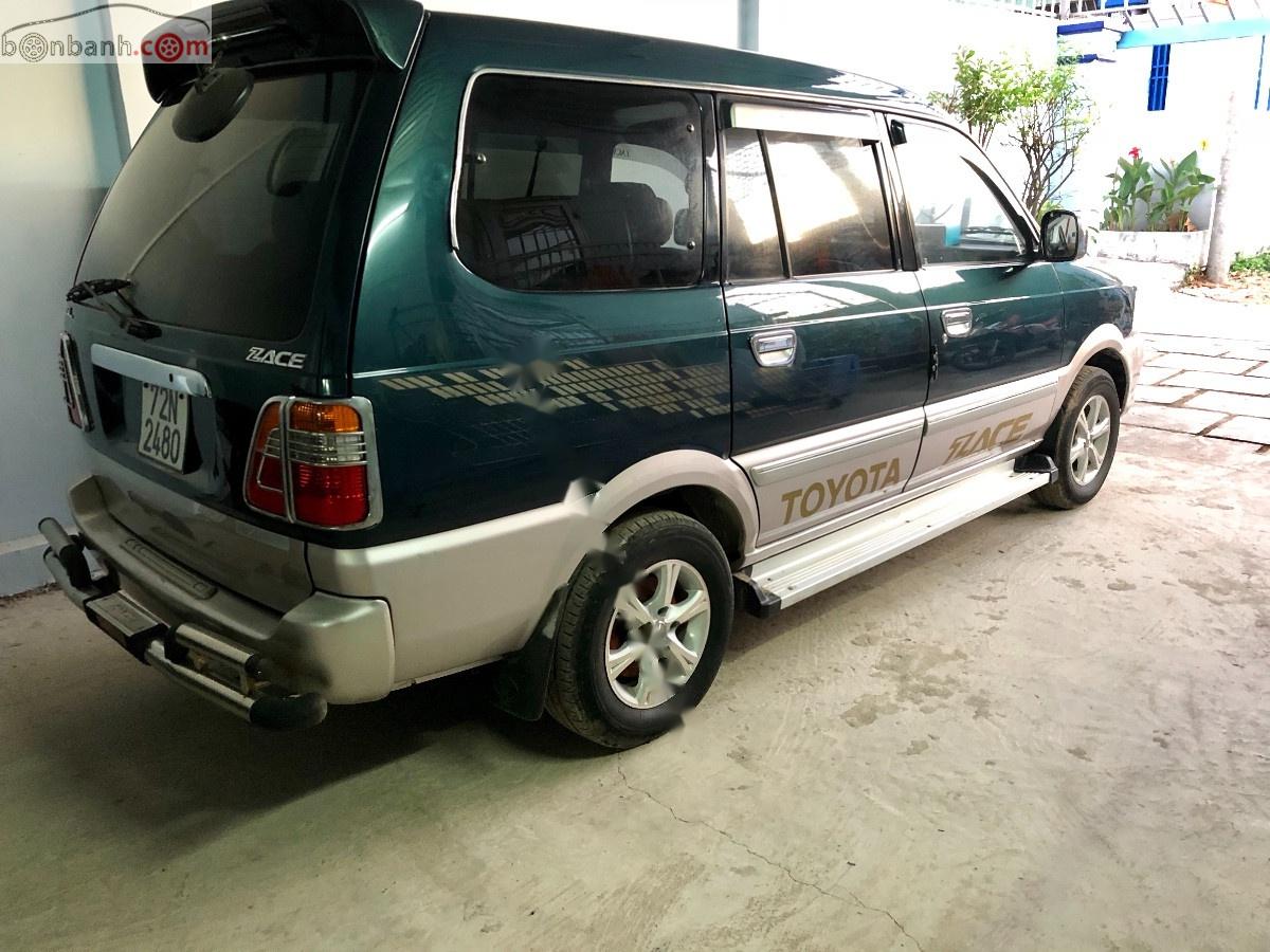 Toyota Zace   2003 - Cần bán lại xe Toyota Zace GL năm sản xuất 2003, màu xanh lam còn mới