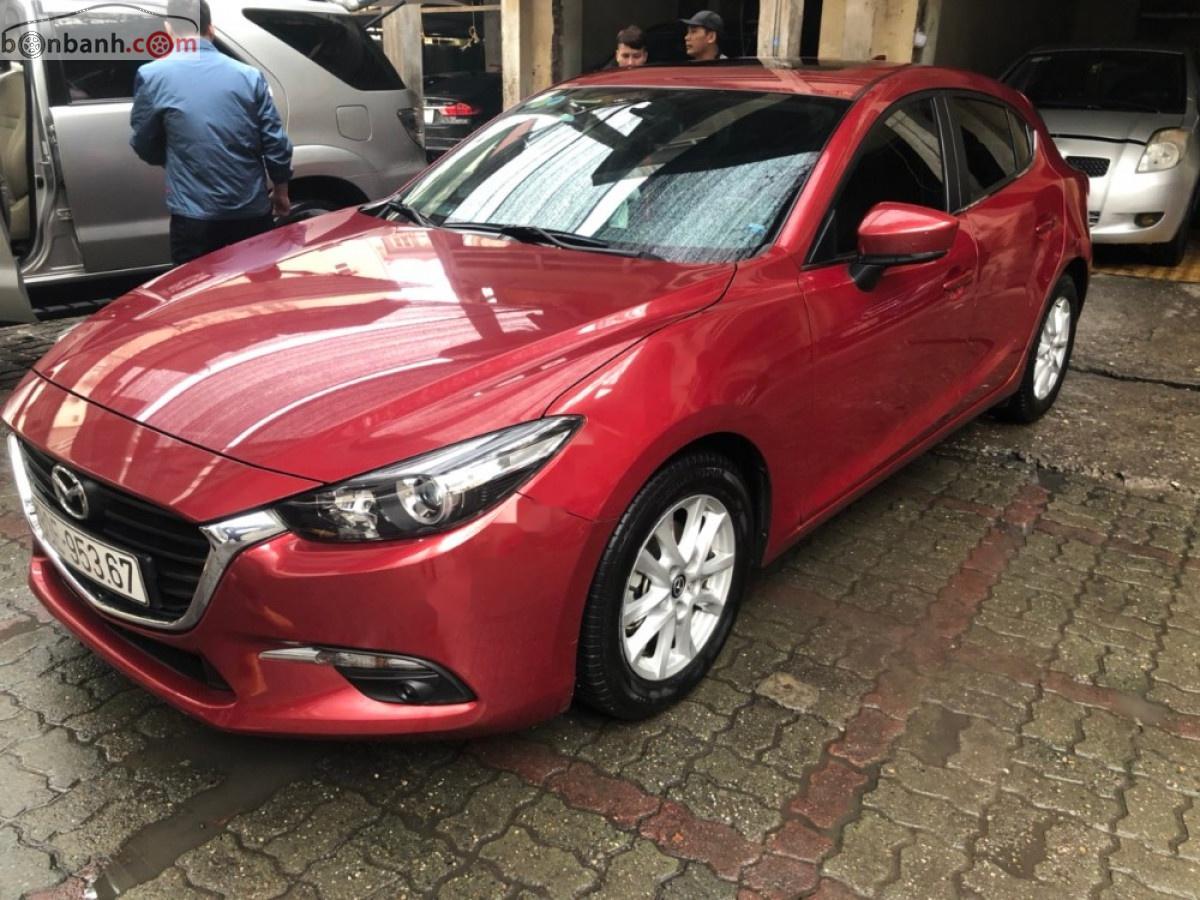 Mazda 3   2017 - Bán Mazda 3 1.5 AT sản xuất 2017, màu đỏ, xe gia đình 