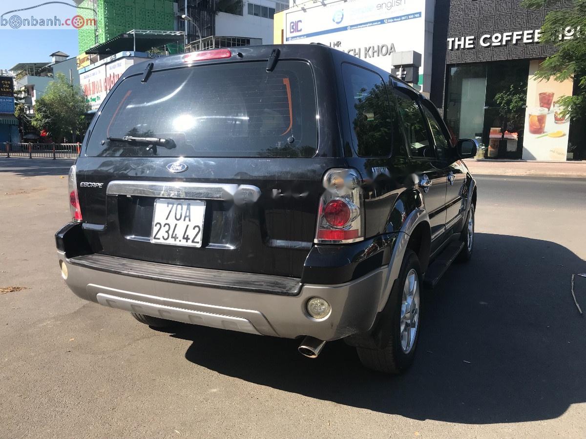 Ford Escape   2007 - Bán xe Ford Escape 2.3 AT 2007, màu đen, số tự động