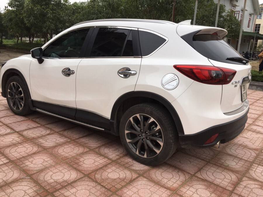 Mazda CX 5   2017 - Bán Mazda CX 5 sản xuất 2017, màu trắng, chính chủ