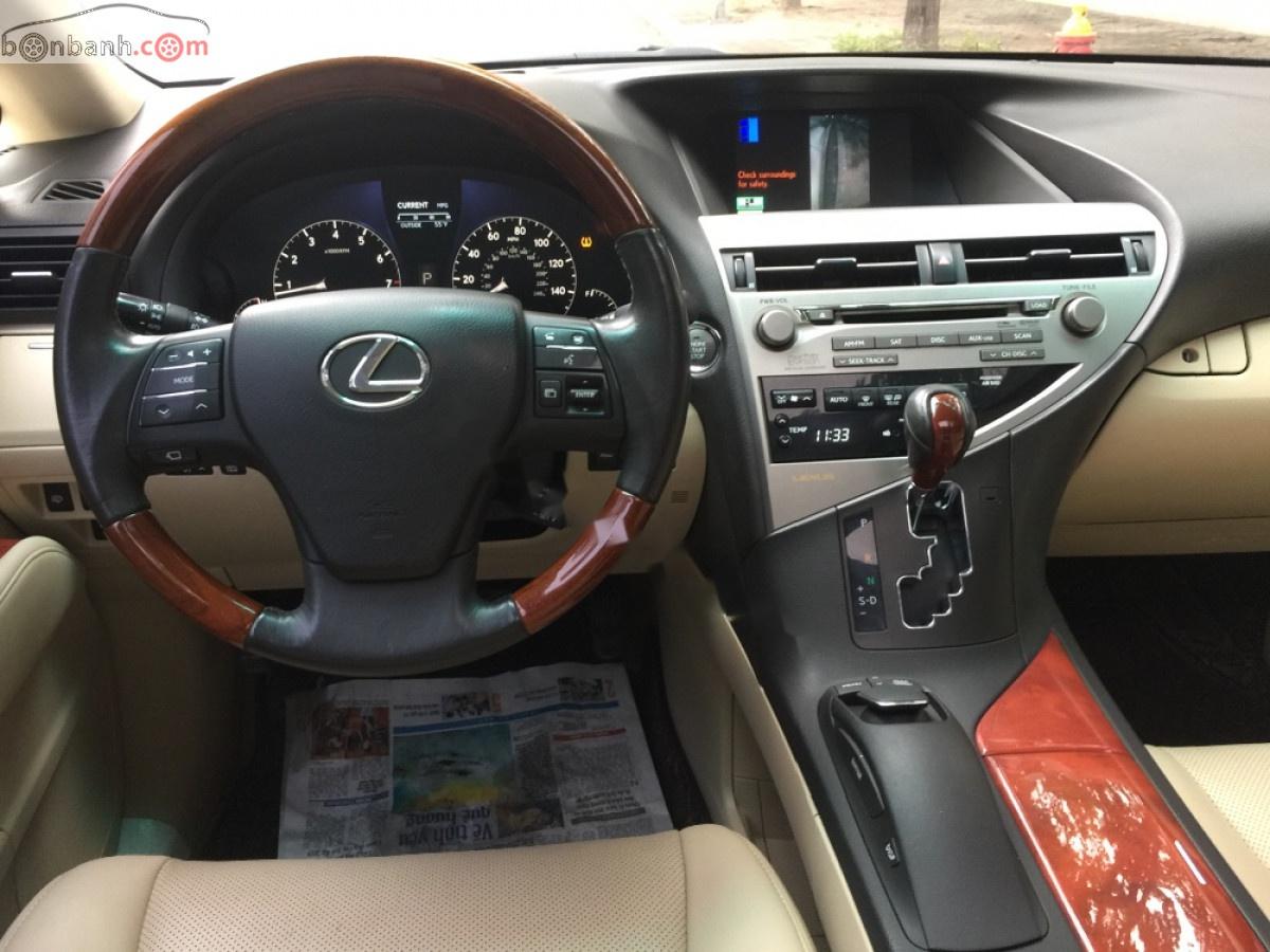 Lexus RX   2011 - Cần bán gấp Lexus RX 350 AWD 2011, màu trắng, nhập khẩu