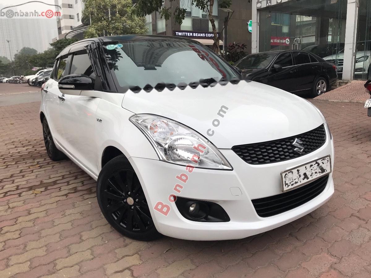 Suzuki Swift 1.4 AT 2017 - Cần bán xe Suzuki Swift 1.4 AT 2017, màu trắng chính chủ, giá chỉ 429 triệu