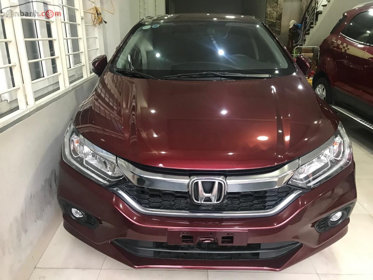 Honda City 2018 - Bán Honda City CVT 1.5AT năm 2018, màu đỏ, 540tr