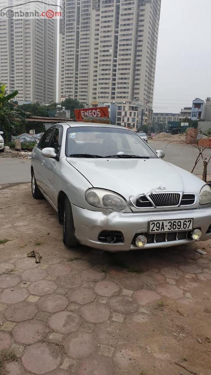 Daewoo Lanos   2005 - Cần bán lại xe Daewoo Lanos SX 2005, màu bạc giá cạnh tranh