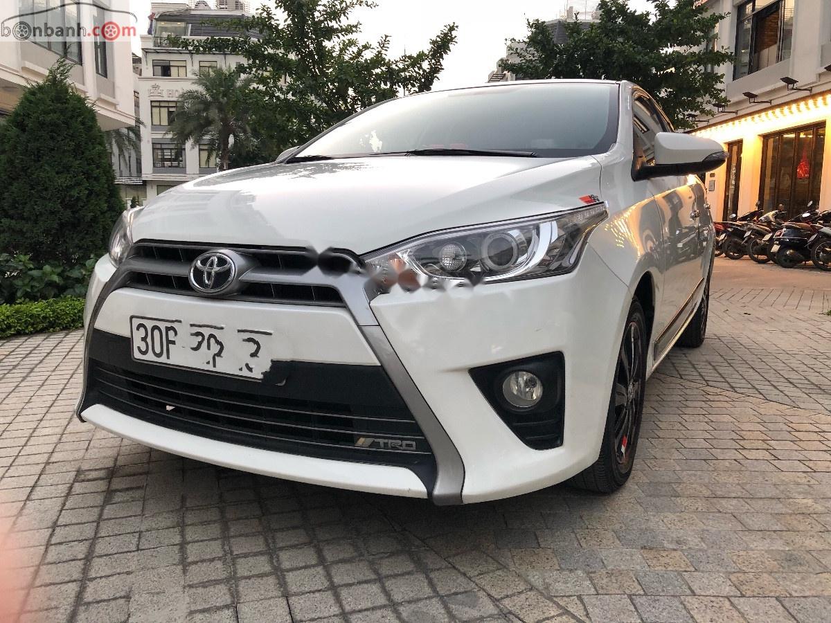 Toyota Yaris G 2014 - Cần bán Toyota Yaris G sản xuất năm 2014, màu trắng, nhập khẩu nguyên chiếc 