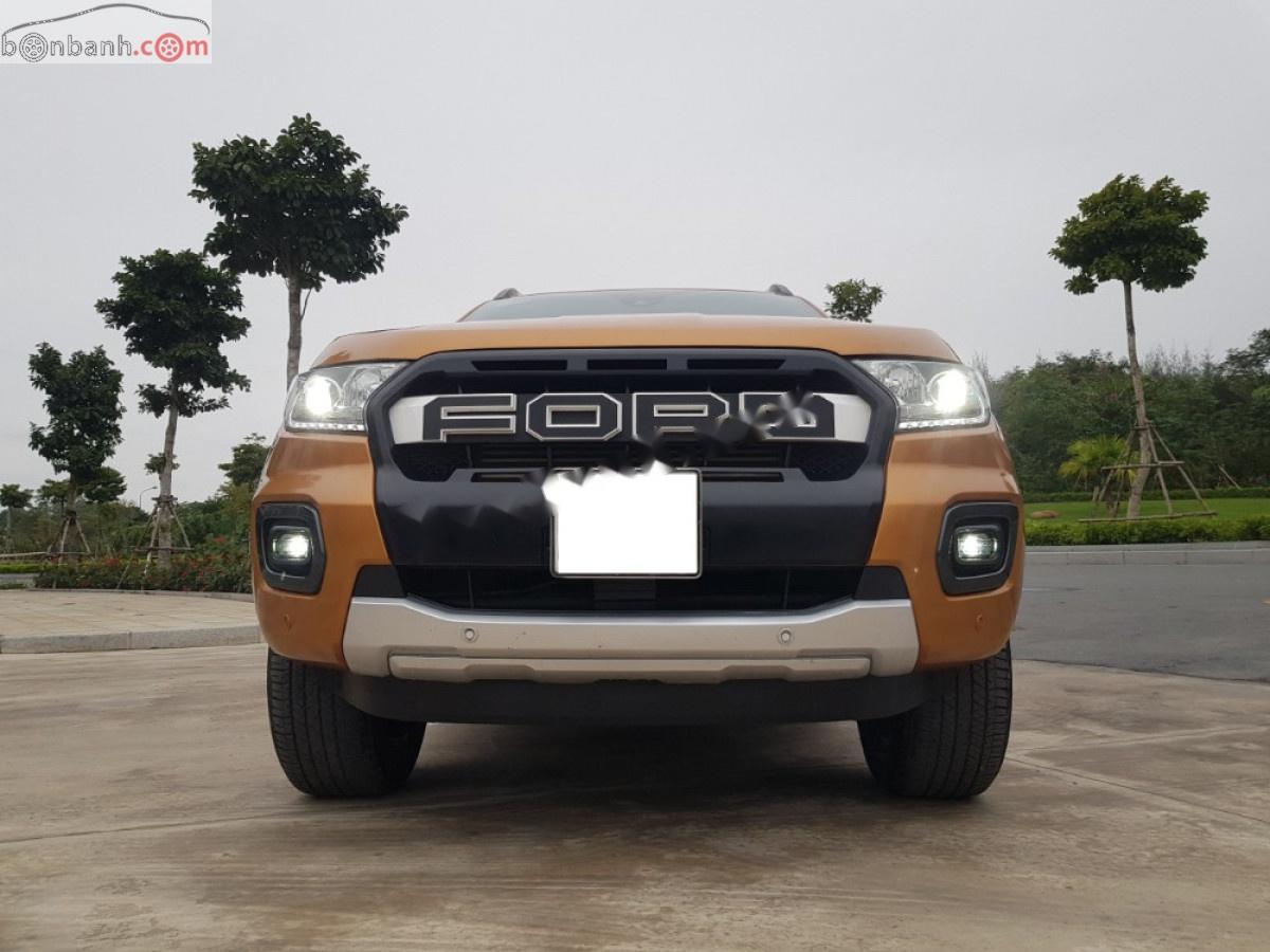 Ford Ranger 2018 - Bán Ford Ranger Wildtrak 2.0L 4x2 AT năm sản xuất 2018, xe nhập như mới