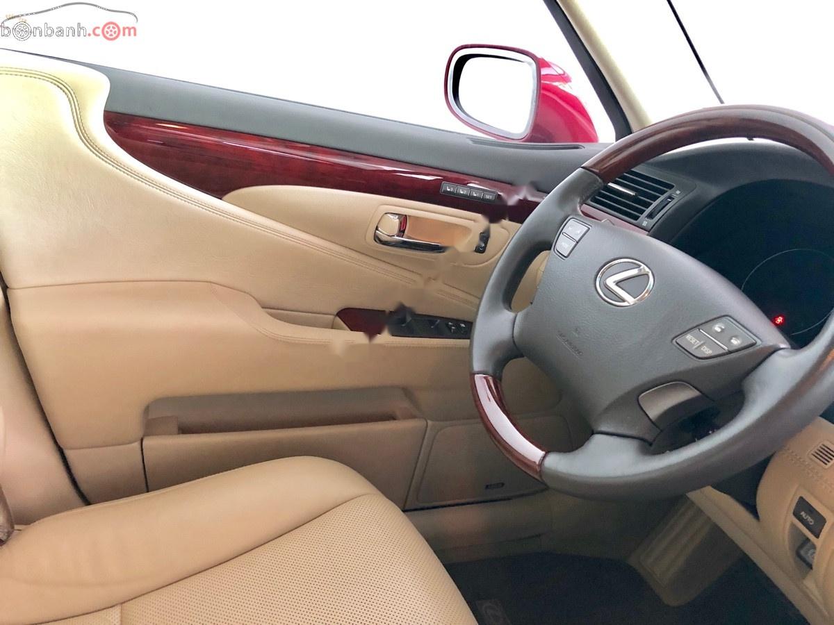 Lexus LS 460 2010 - Cần bán lại xe Lexus LS 460 đời 2010, màu đỏ, xe nhập Mỹ