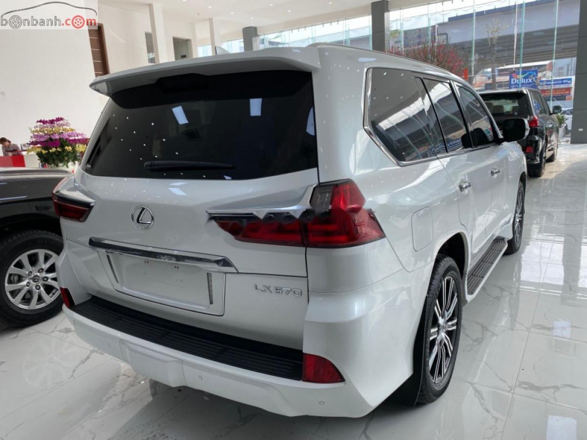 Lexus LX   2018 - Bán xe cũ Lexus LX 570 đời 2018, màu trắng, xe nhập