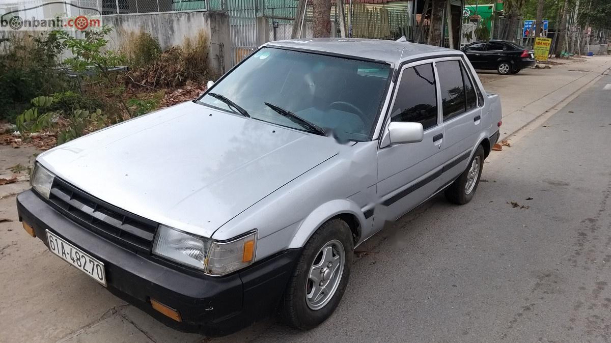 Toyota Corolla   1990 - Bán Toyota Corolla 1.6 MT sản xuất 1990, màu bạc, nhập khẩu 