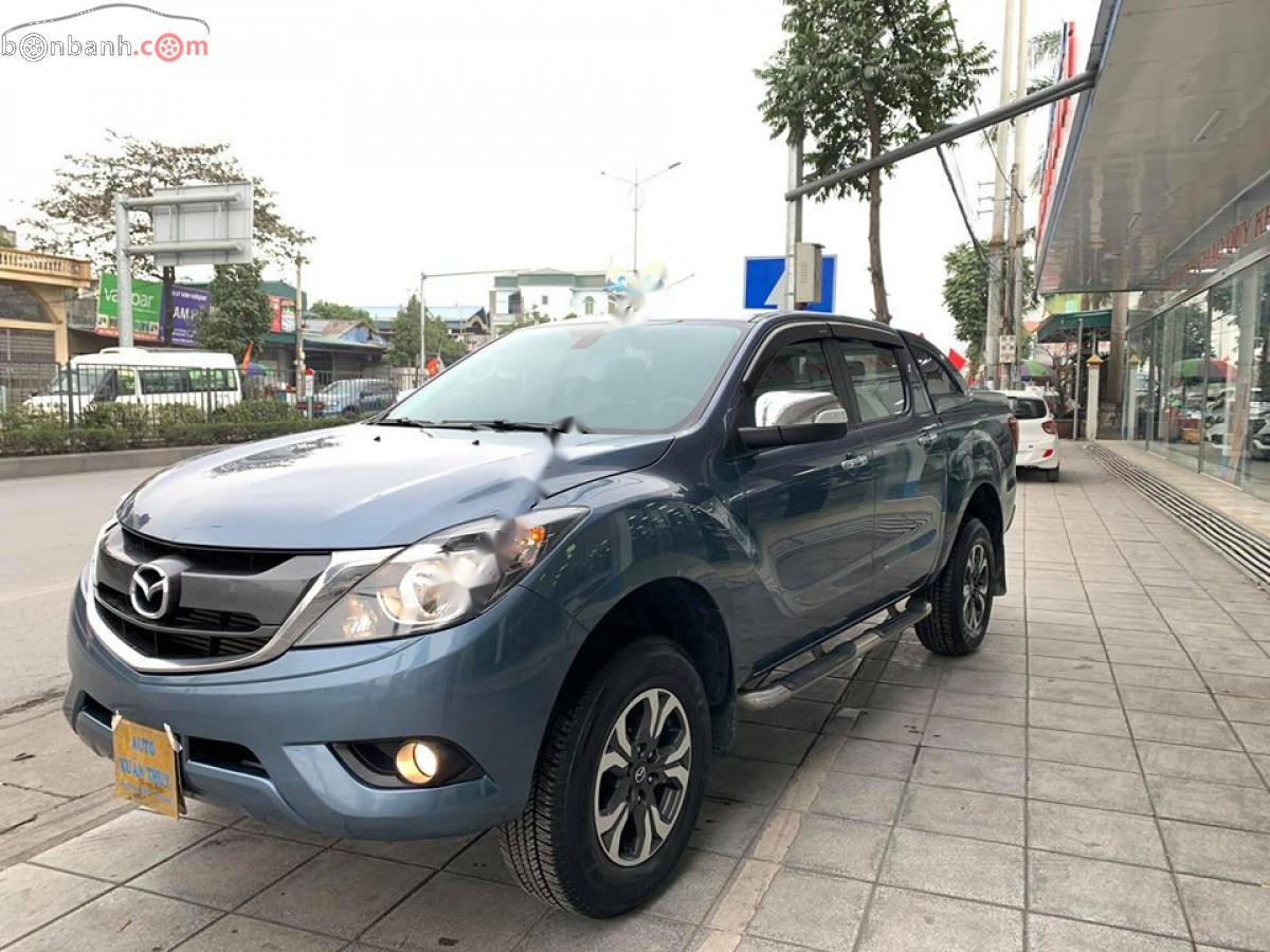 Mazda BT 50 2016 - Bán Mazda BT 50 2.2L 4x2 AT đời 2016, màu xanh lam, nhập khẩu, số tự động 