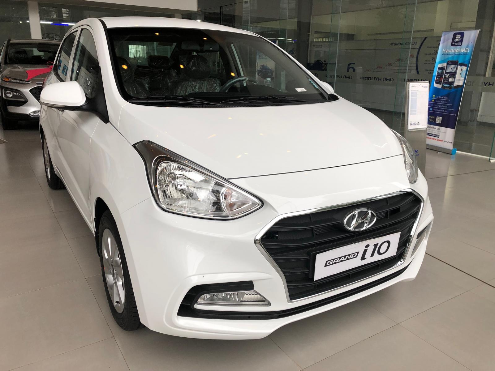 Hyundai Grand i10 2019 - Cần bán Hyundai i10 năm 2019, màu trắng