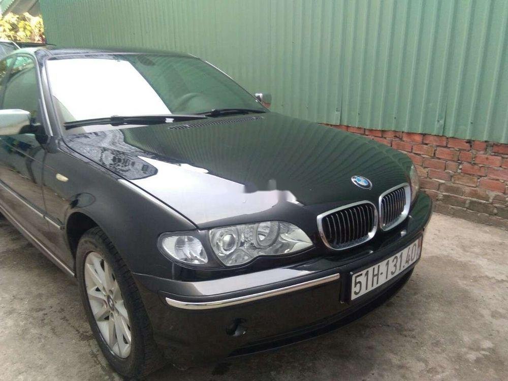 BMW 3 Series 2004 - Bán BMW 3 Series đời 2004, màu đen, nhập khẩu nguyên chiếc