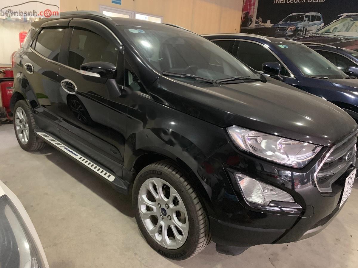 Ford EcoSport Titanium 1.5L AT 2018 - Bán Ford EcoSport Titanium năm sản xuất 2018, màu đen