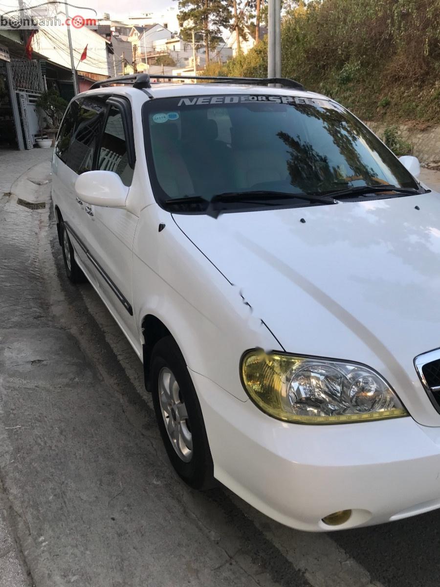 Kia Carnival 2007 - Cần bán xe Kia Carnival đời 2007, màu trắng