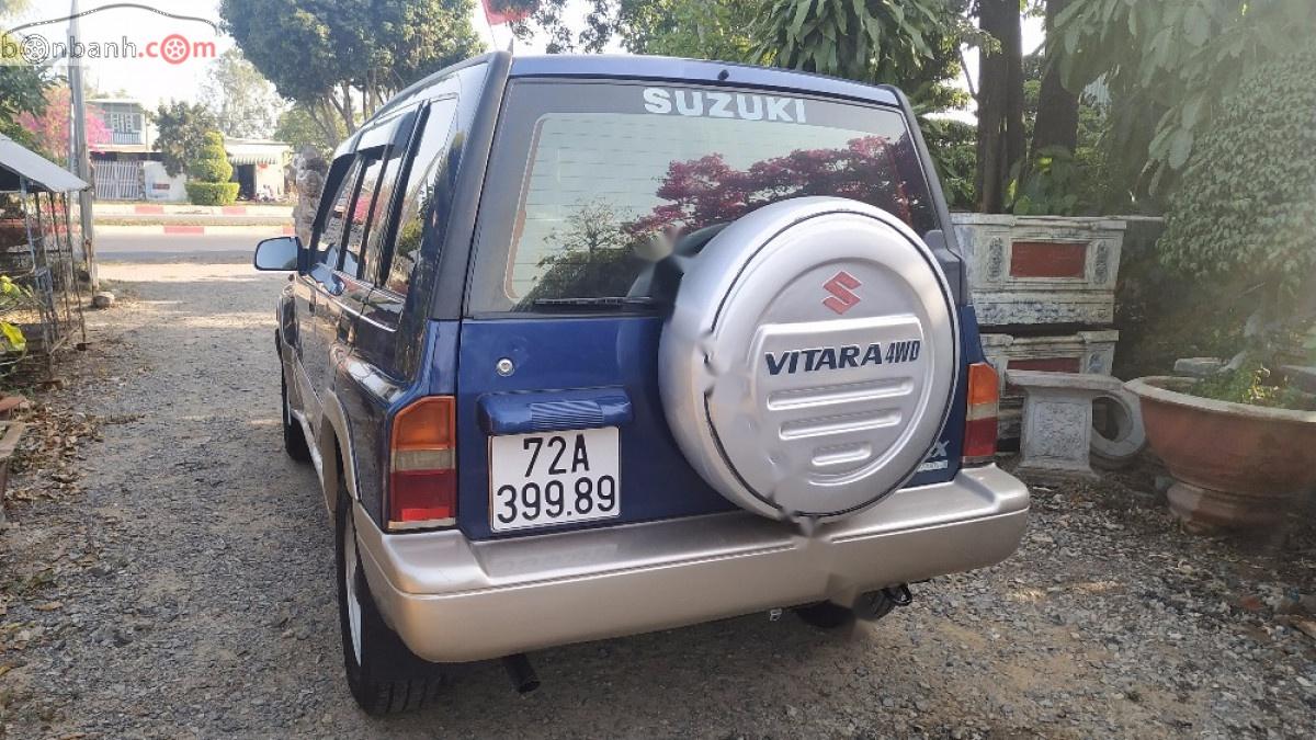 Suzuki Vitara 2003 - Bán Suzuki Vitara sản xuất 2003, màu xanh lam