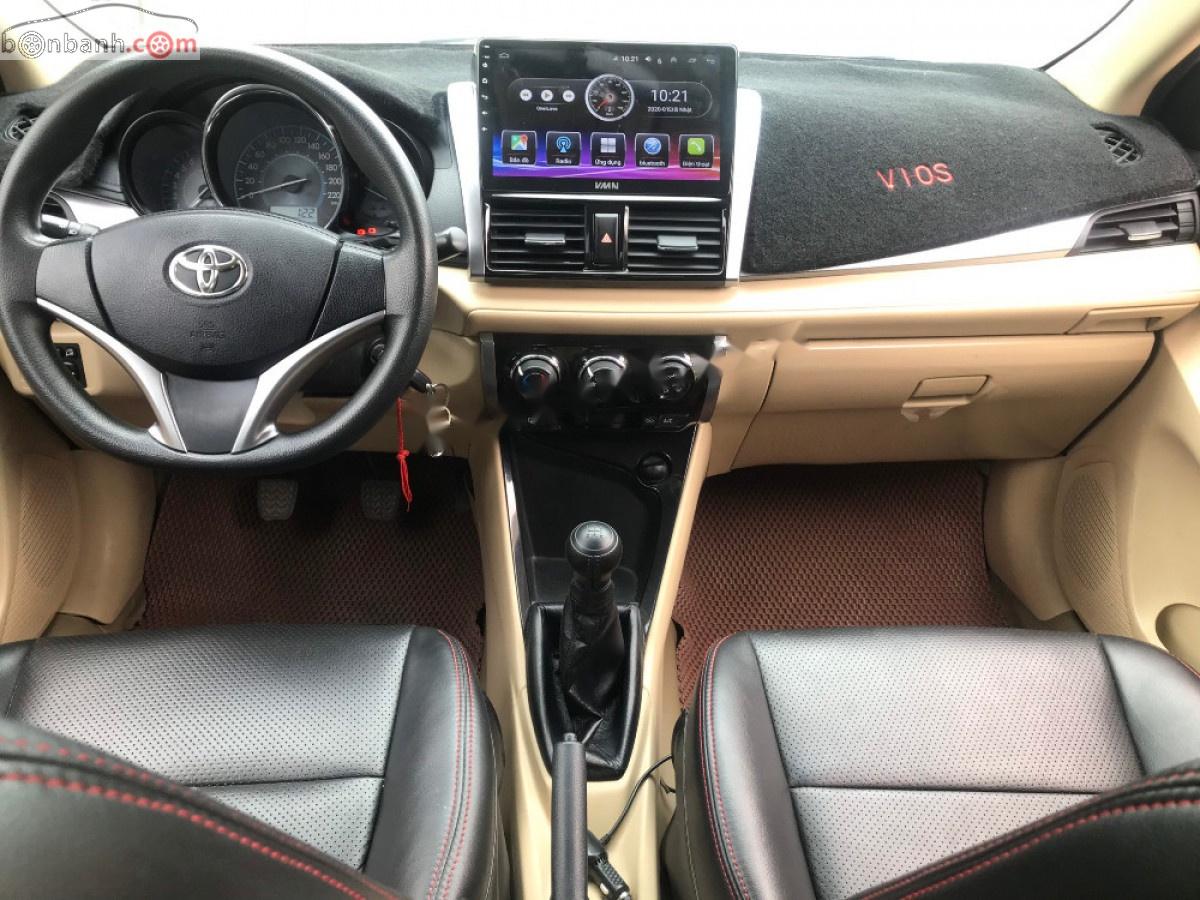 Toyota Vios   2016 - Bán Toyota Vios 1.5E năm sản xuất 2016, màu trắng, số sàn 