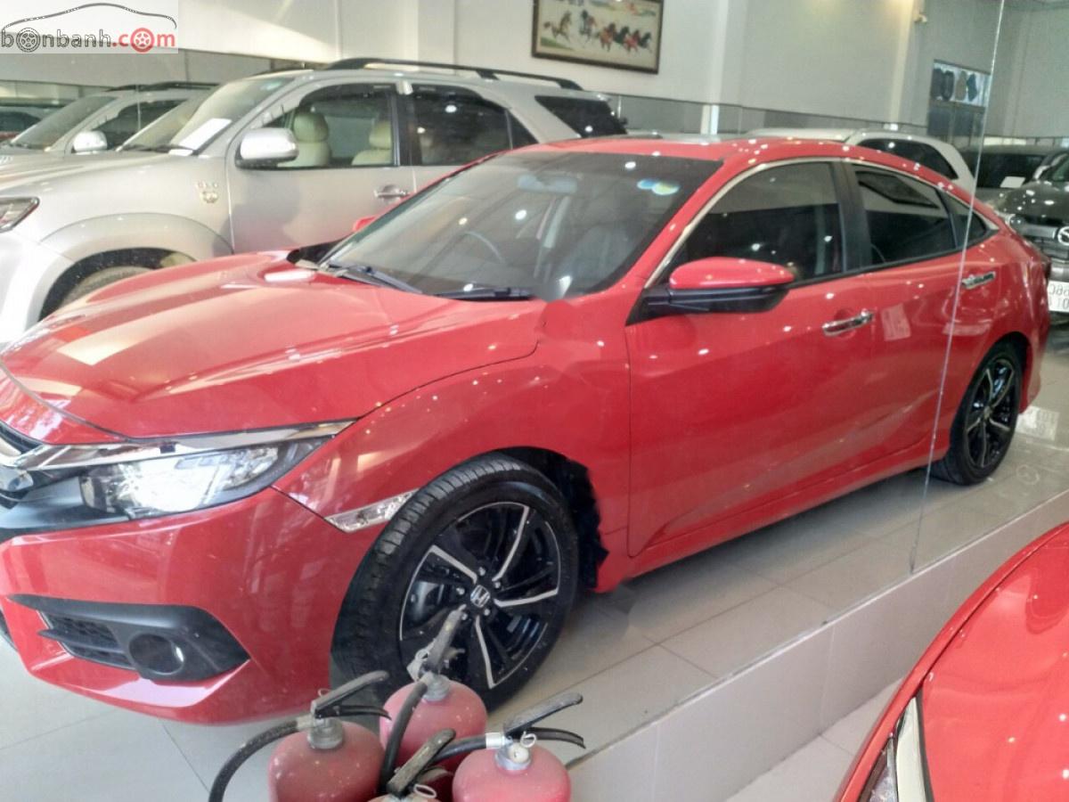 Honda Civic   2018 - Bán Honda Civic 1.5L Vtec Turbo 2018, màu đỏ, nhập khẩu  